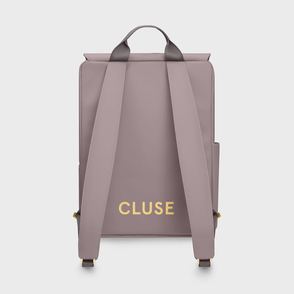 CLUSE Nuitée 2.0 Backpack, Grape, Gold Colour CX04402 - Backpack Back