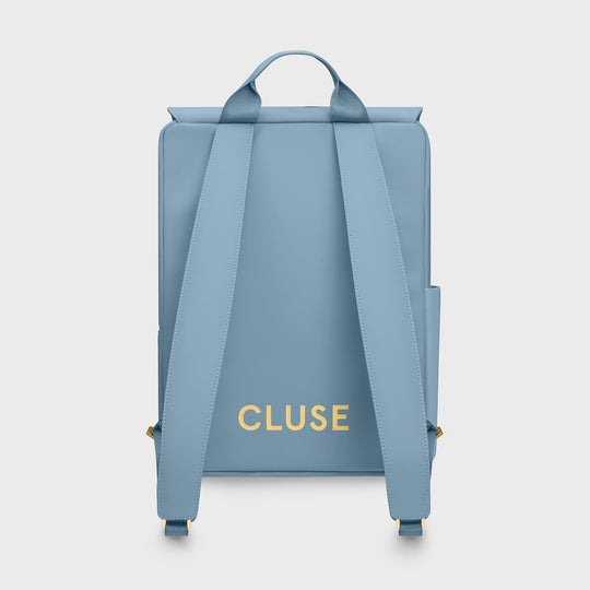 CLUSE Nuitée 2.0 Backpack, Steel Blue, Gold Colour CX4403 - Backpack Back