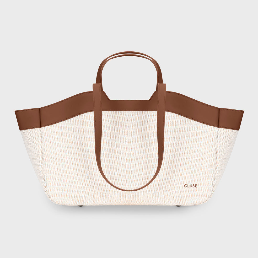 CLUSE Tote bag, Beige, Brown Colour CX15402 - Tote bag