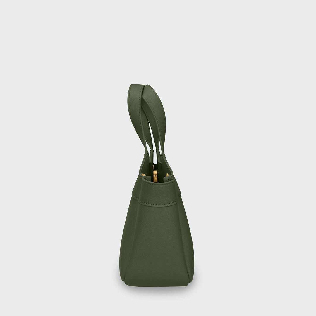 CLUSE Tote Bag Mini, Dark Olive Colour CX15903 - Tote Bag side