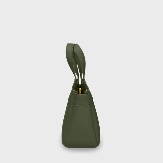 CLUSE Tote Bag Mini, Dark Olive Colour CX15903 - Tote Bag side