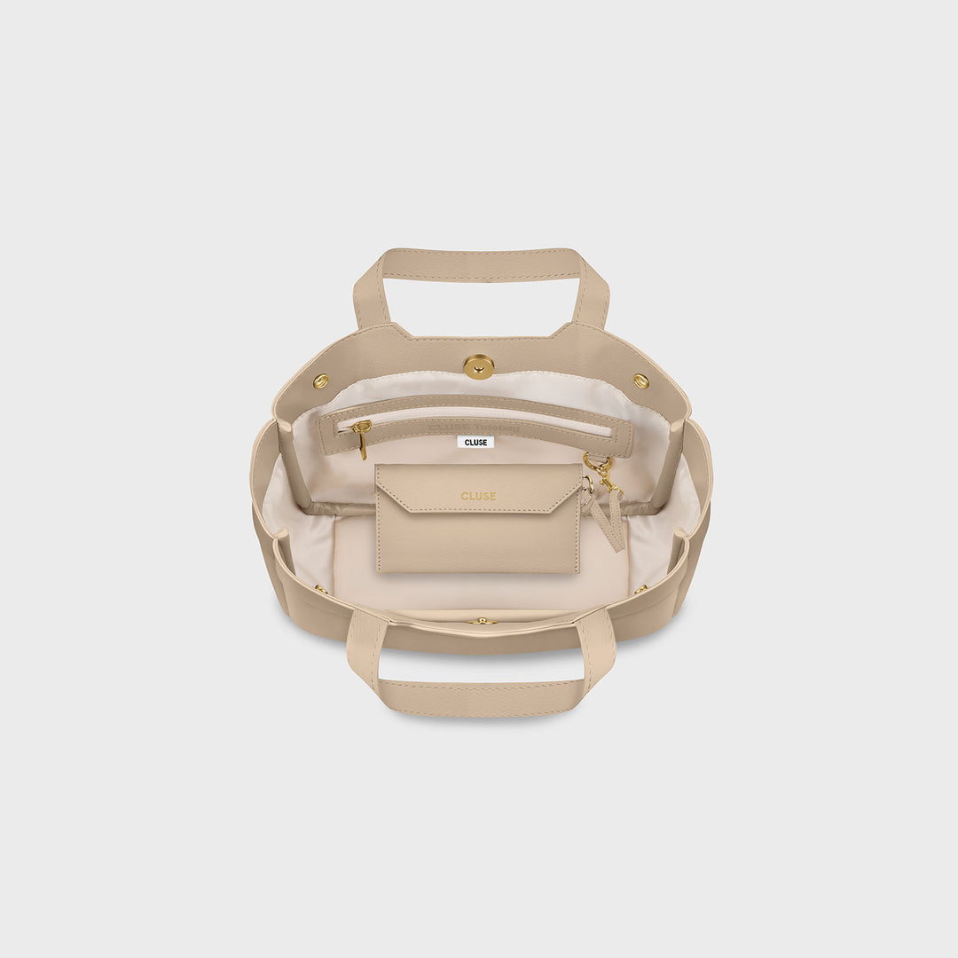 CLUSE Tote Bag Mini, Sand Colour CX15904 - Tote Bag inside