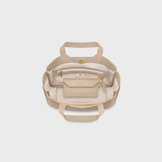 CLUSE Tote Bag Mini, Sand Colour CX15904 - Tote Bag inside
