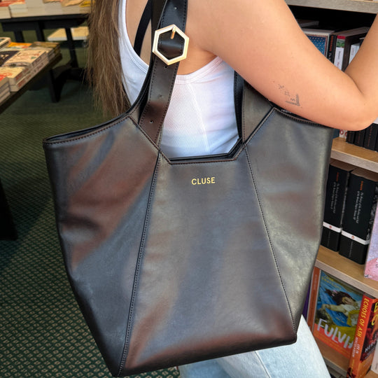 CLUSE Lutry Tote Bag, Black Colour CX16701 - Lutry Tote bag on model