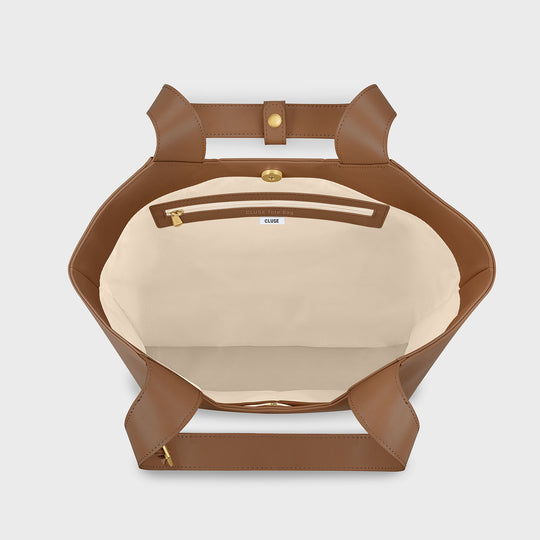CLUSE Lutry Tote Bag, Brown Colour CX16702 - Lutry Tote bag inside