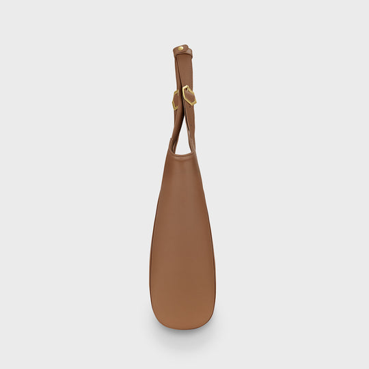 CLUSE Lutry Tote Bag, Brown Colour CX16702 - Lutry Tote bag side