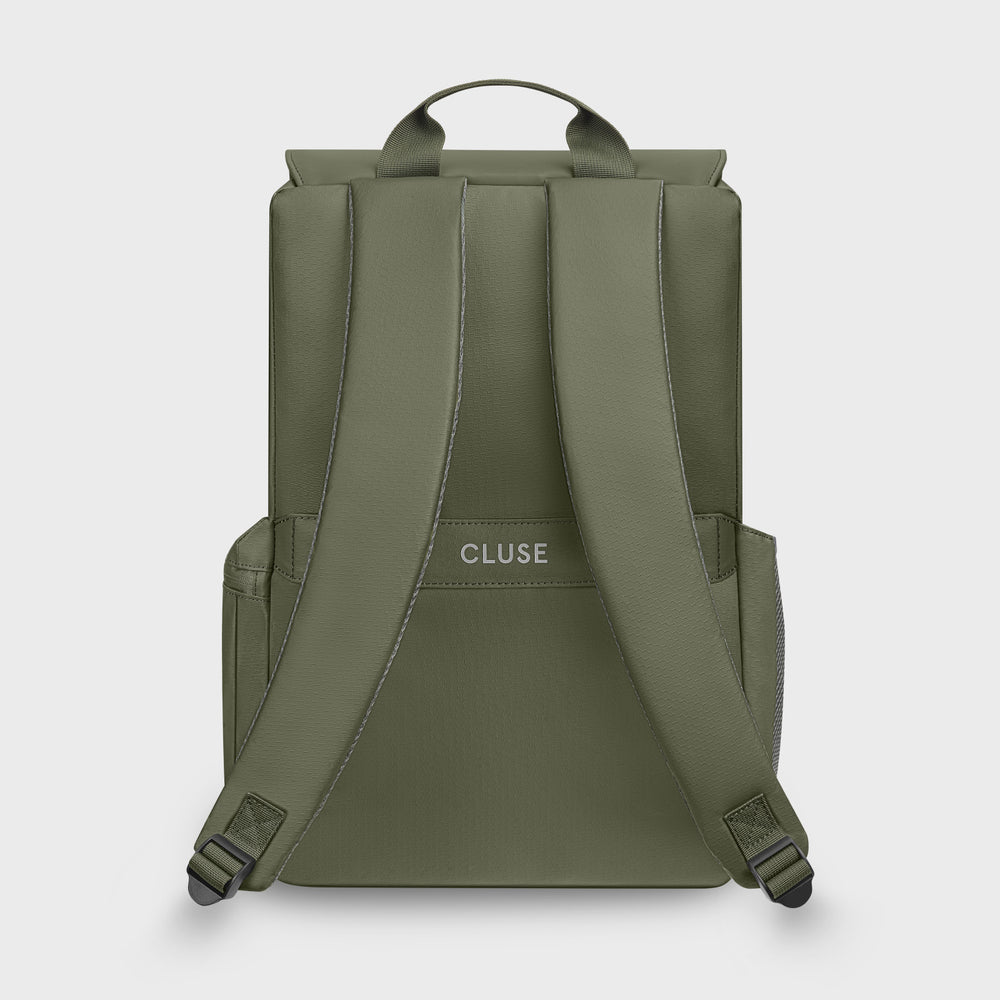 CLUSE Royale Backpack, Forest Green Colour CX35302 - Backpack Back