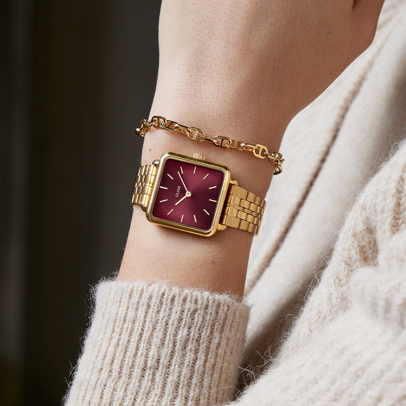 CLUSE Élevé Bracciale CB13371 Oro Negozio Ufficiale CLUSE