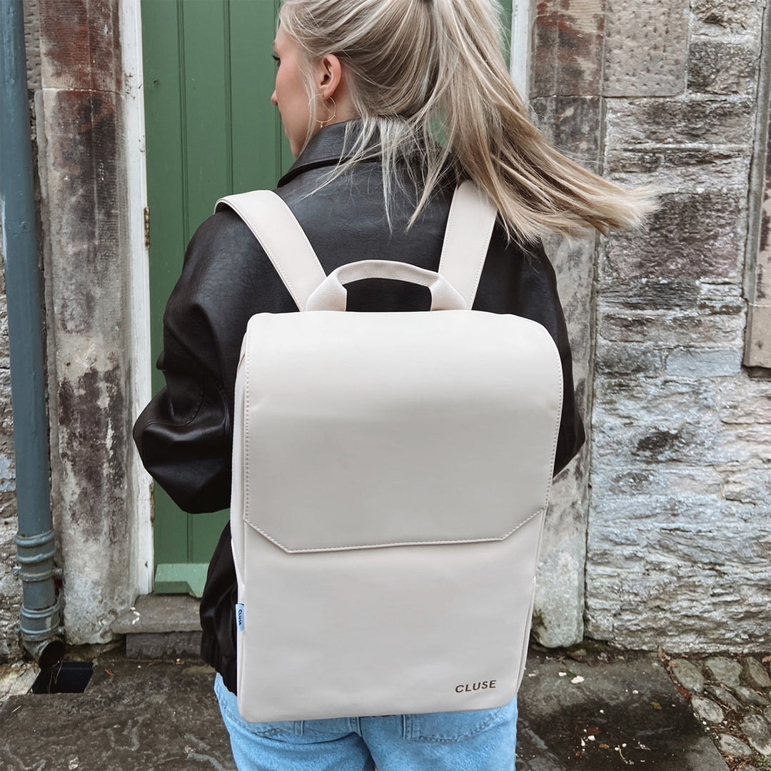CLUSE Nuitée Backpack Beige CX03605 - Backpack on model