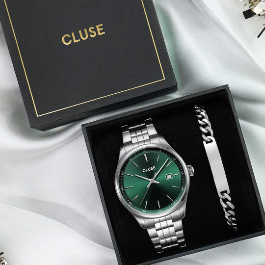 CLUSE Gift Box Anthéor Silver/Green CG20905 - Unboxing