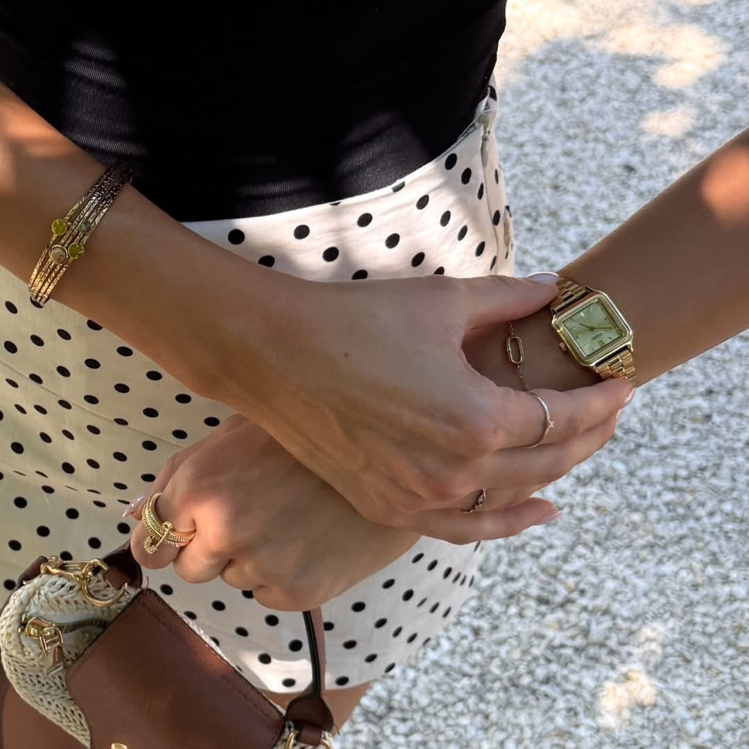 CLUSE Gracieuse Petite Watch Steel, Full Gold Colour CW11802 - watch on influencer