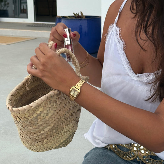 CLUSE Gracieuse Mini Watch Steel, Gold Colour CW15502 - Watch on influencer