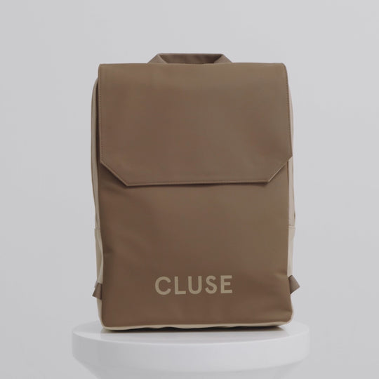 CLUSE Le Réversible Beige/Dark Brown CX03509 - Backpack video