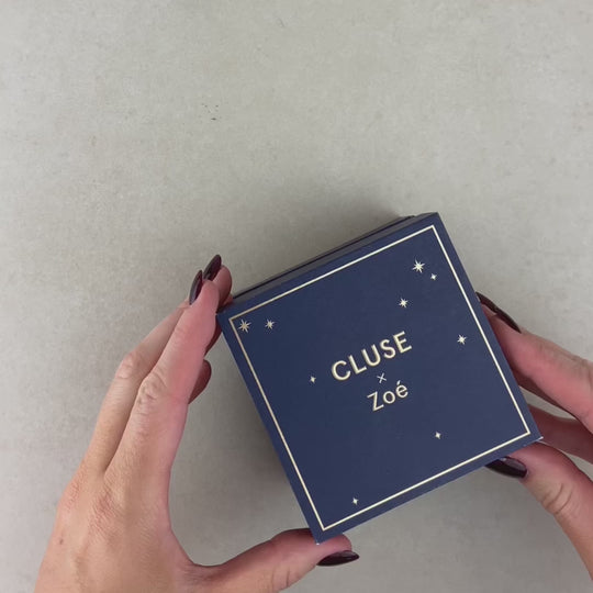CLUSE Féroce Mini Steel Blue/Gold  CW11704 - unboxing