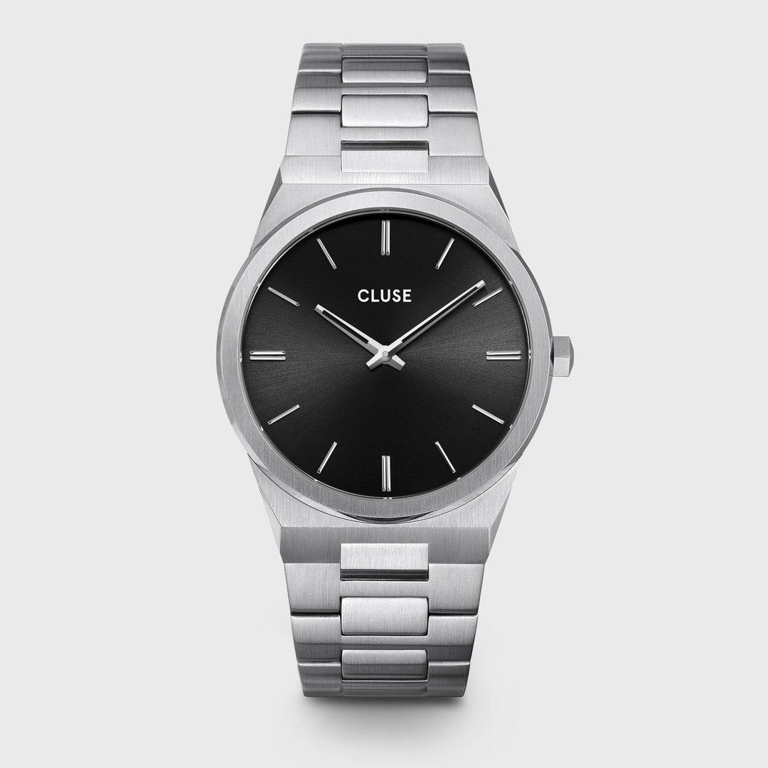 CLUSE Vigoureux Silver, Black CW0101503004 - Watch