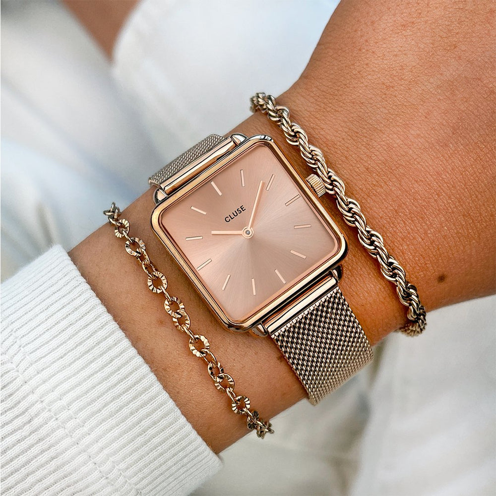 Or Rose Montre Cluse Femme Promo CLUSE Minuit Montre CW0101203001