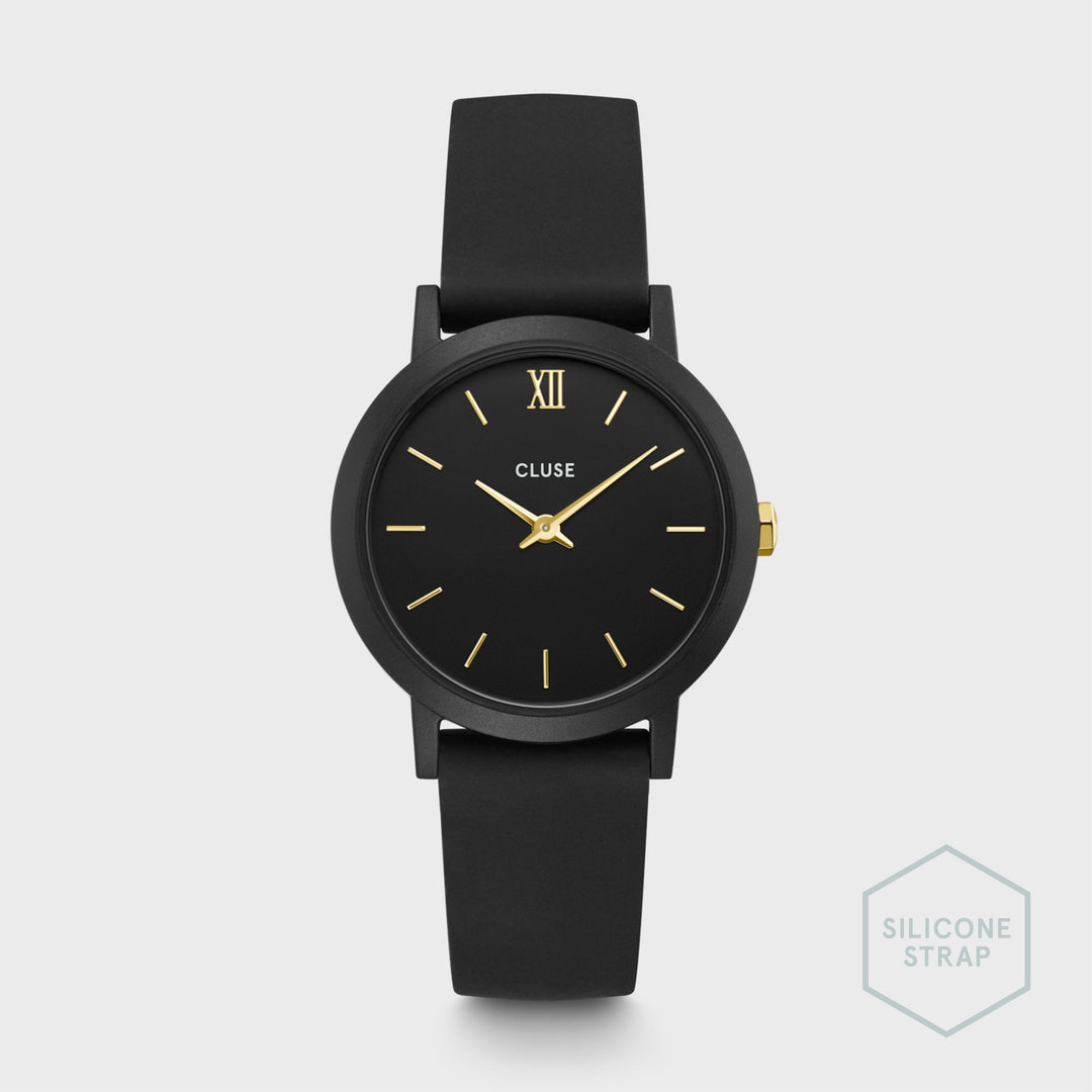 CLUSE Minuit Nylon Black, Gold Colour CW11602 - Watch