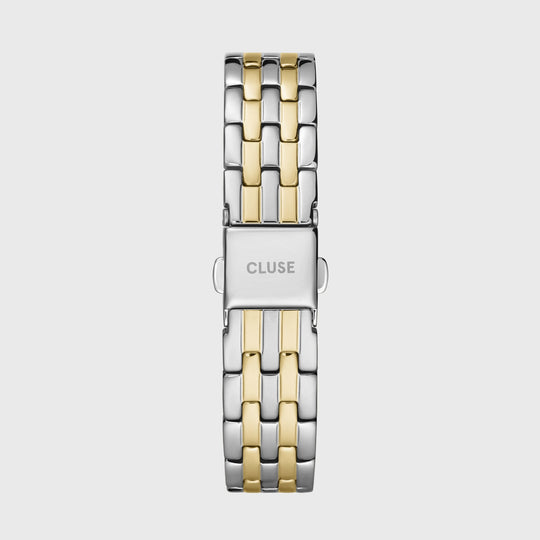 CLUSE 16 mm Strap 5-Link Silver/Gold CS1401101077 - strap