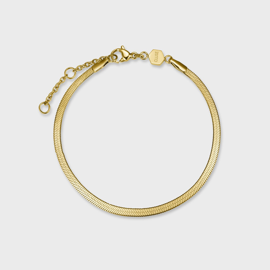 CLUSE Essentielle Snake Bracelet Gold Colour CB13309 - Bracelet