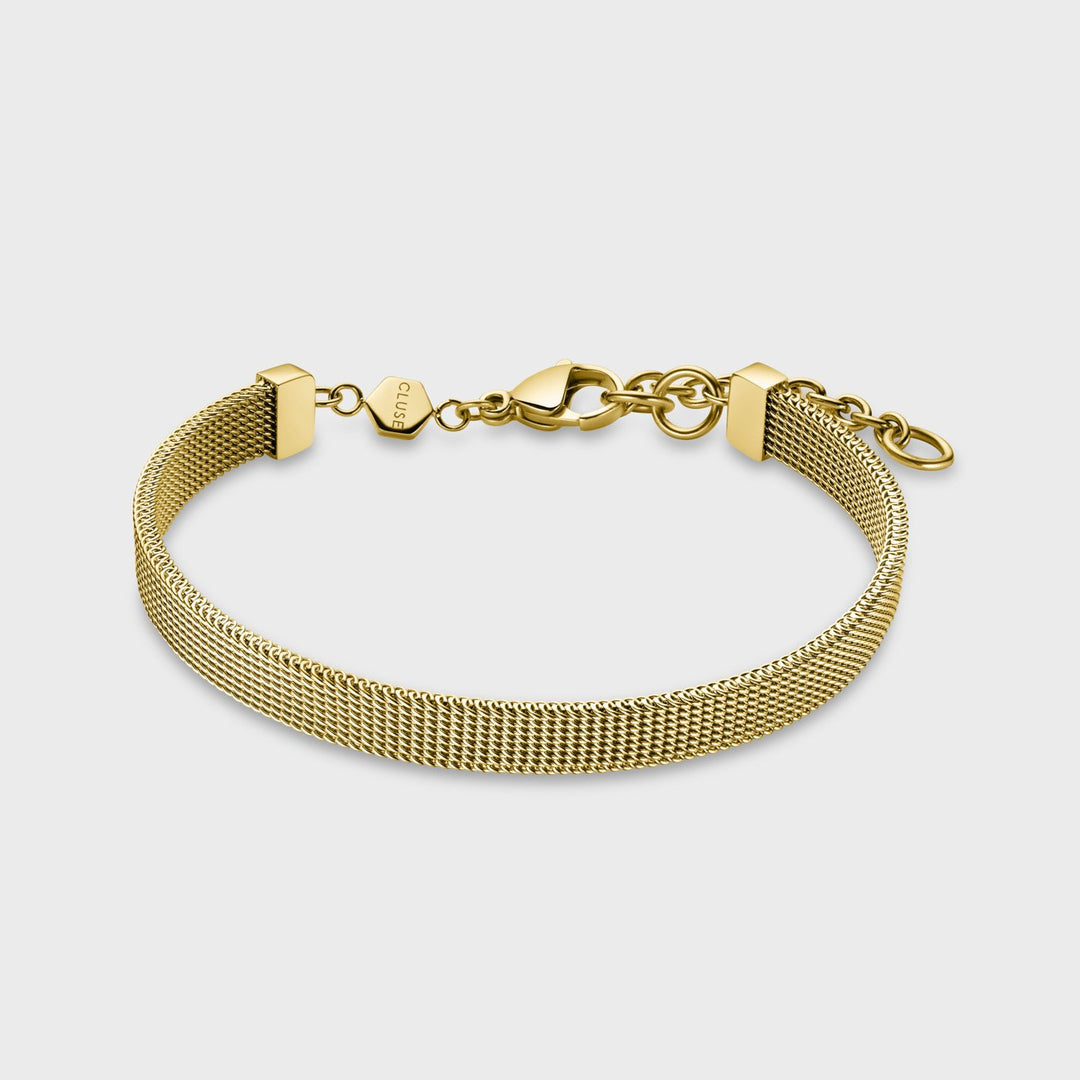 CLUSE Essentielle Mesh Chain Bracelet Gold Colour CB13324 - bracelet