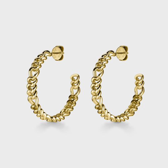 CLUSE Essentielle Figaro Hoops Gold Colour CE13306 - earrings