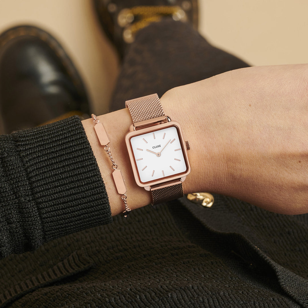 Tétragone Bracelet Cluse Bijoux Coffret TETRAGONE Et Bracelet