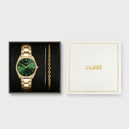CLUSE Gift Box Féroce Petite Gold/Green CG11201 - Gift box