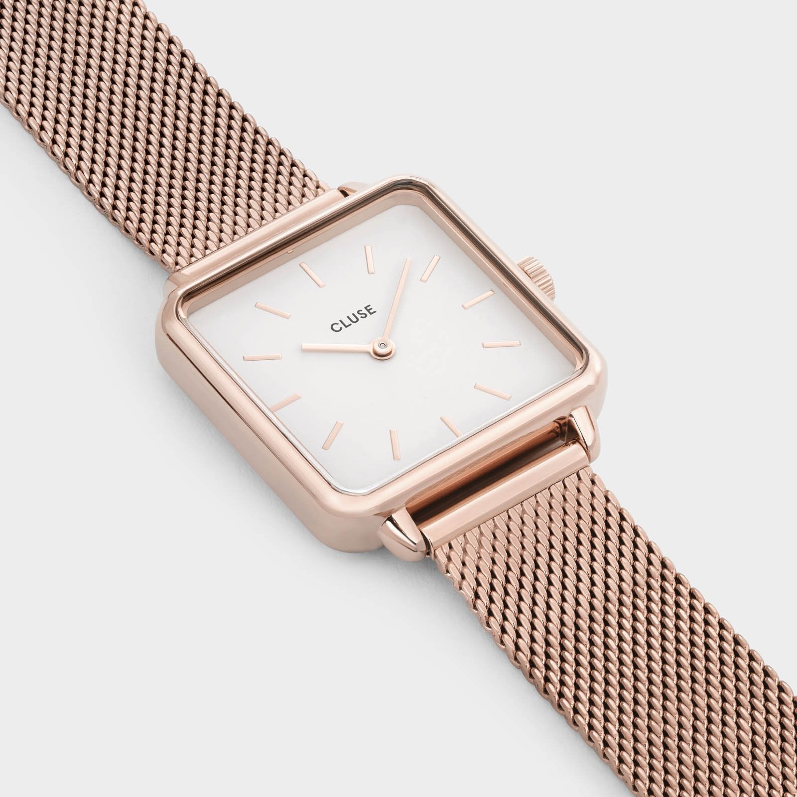 Montre cluse tetragone rose gold new arrivals