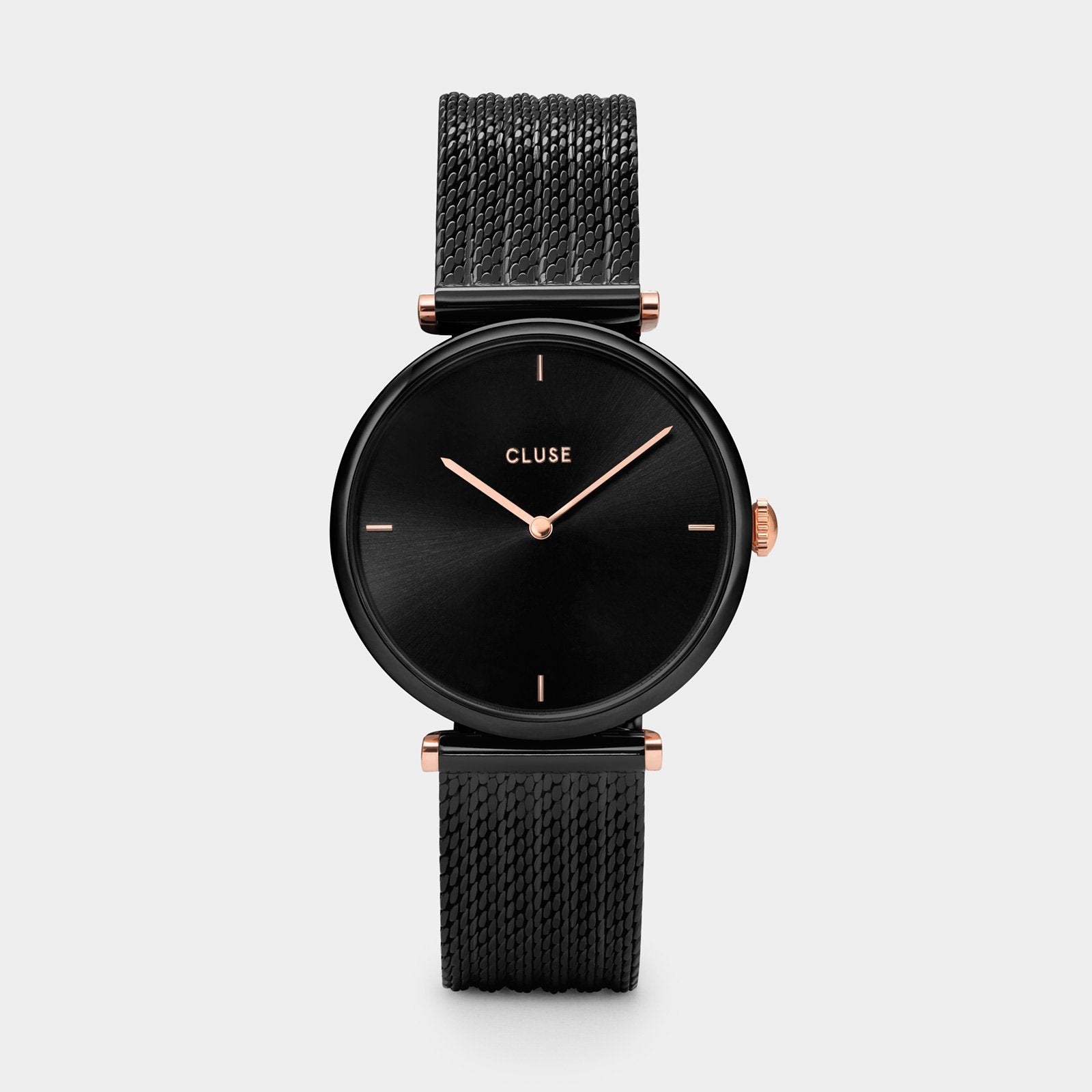 CLUSE Triomphe Mesh Black, Black/Black CW0101208004 - watch