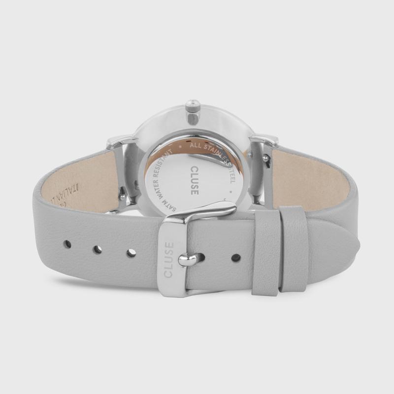 CLUSE Le Couronnement Silver/Soft Grey CL63004 - Watch clasp and back