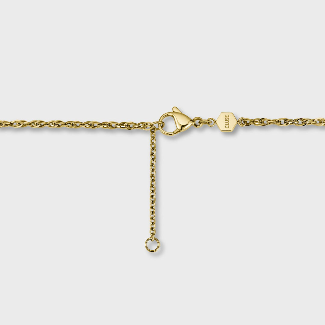 CLUSE Essentielle Chain Necklace Pendant, Gold Colour CN13202 - Necklace closure