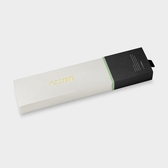 CLUSE Fluette Steel Green, Gold Colour CW11502 - packaging