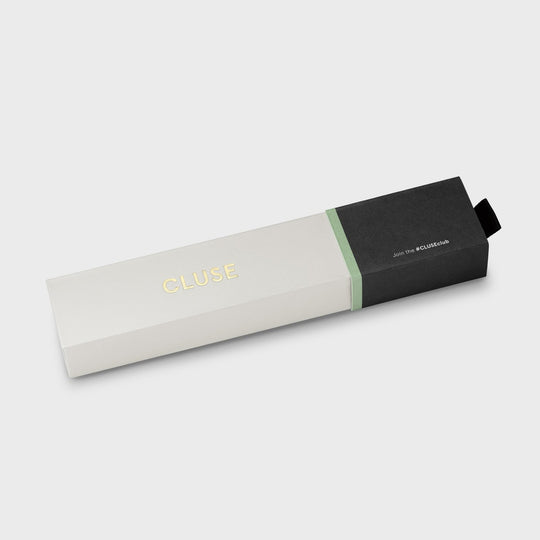 Strap 16 mm Silicone White, Gold Colour CS12219 - strap pouch 