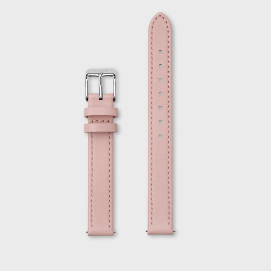 CLUSE Strap 12 mm Leather Pink, Silver Colour CS12006 - Strap