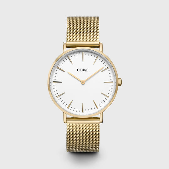 CLUSE Boho Chic Mesh Gold White/Gold CW0101201009 - Watch