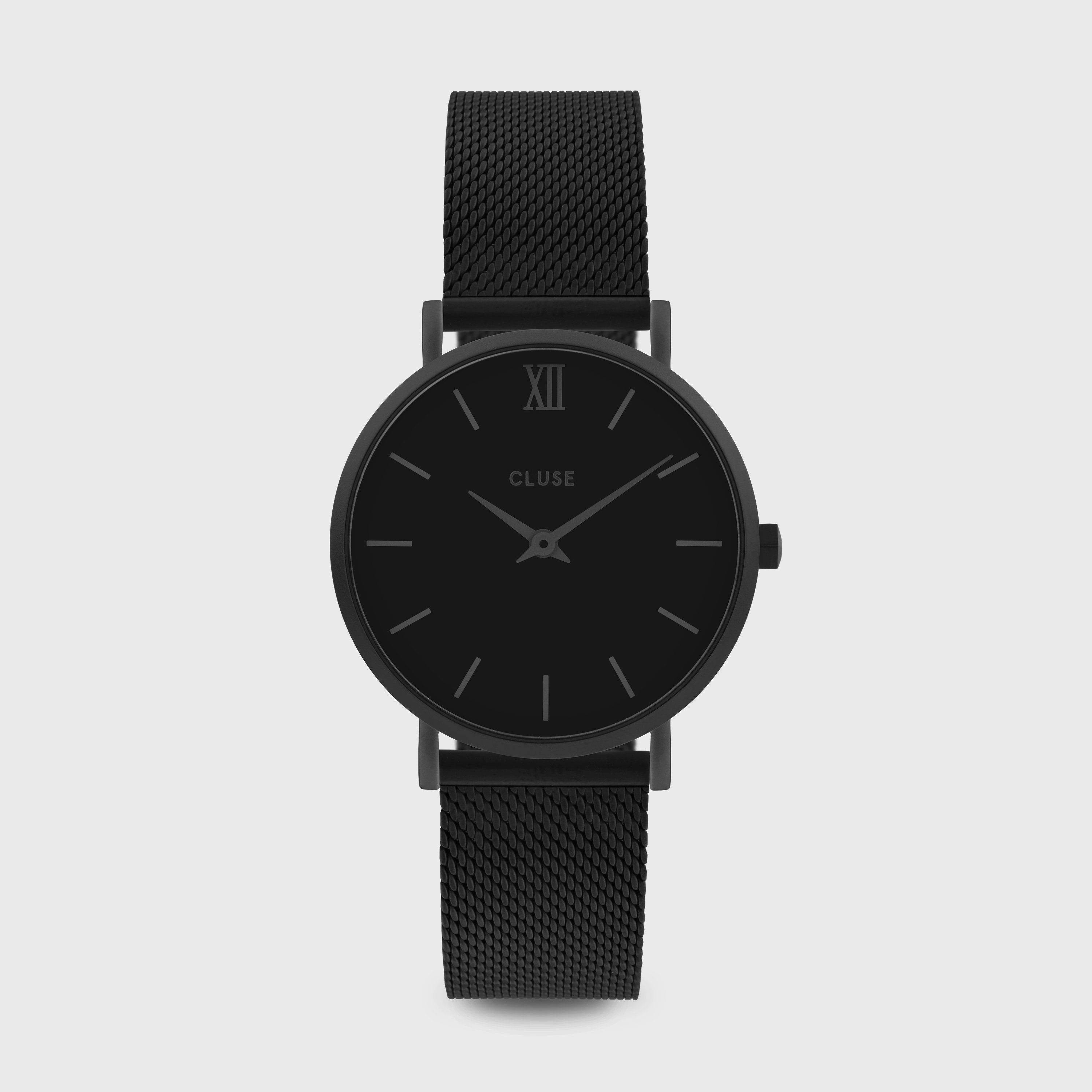 CLUSE Minuit Watch CW0101203012 Black - Official CLUSE Store