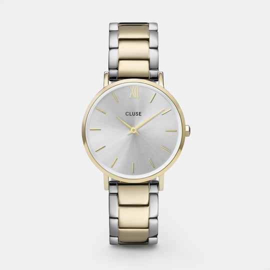 CLUSE Minuit 3-Link Gold Silver/Gold/Silver - Watch