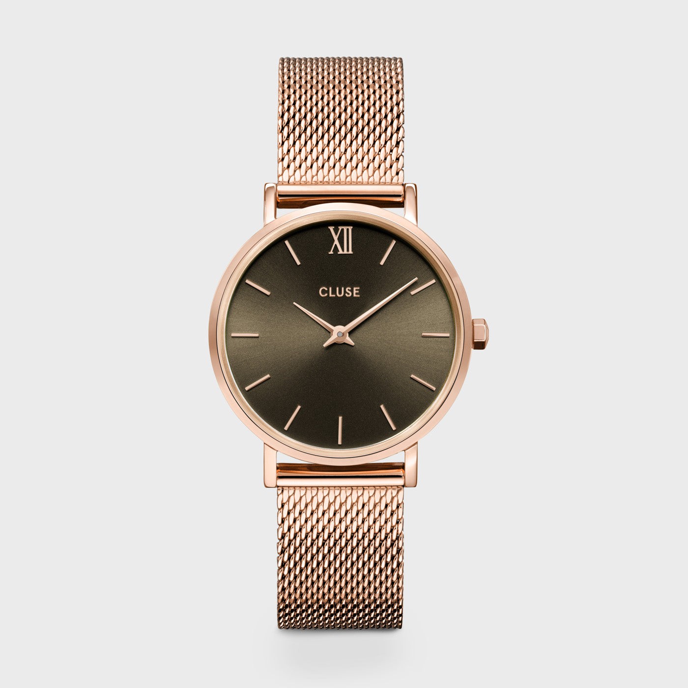 Grey and hotsell rose gold watch