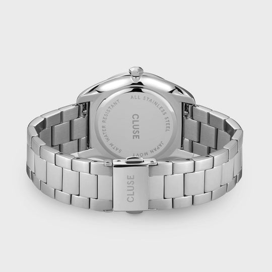 CLUSE Féroce Steel Black, Silver Colour CW11103 - Watch clasp and back