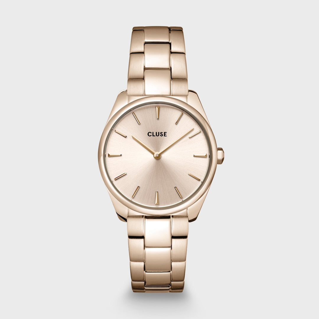 Cluse Watches Montre Cluse Triomphe Mesh Rose Gold Cluse Donna