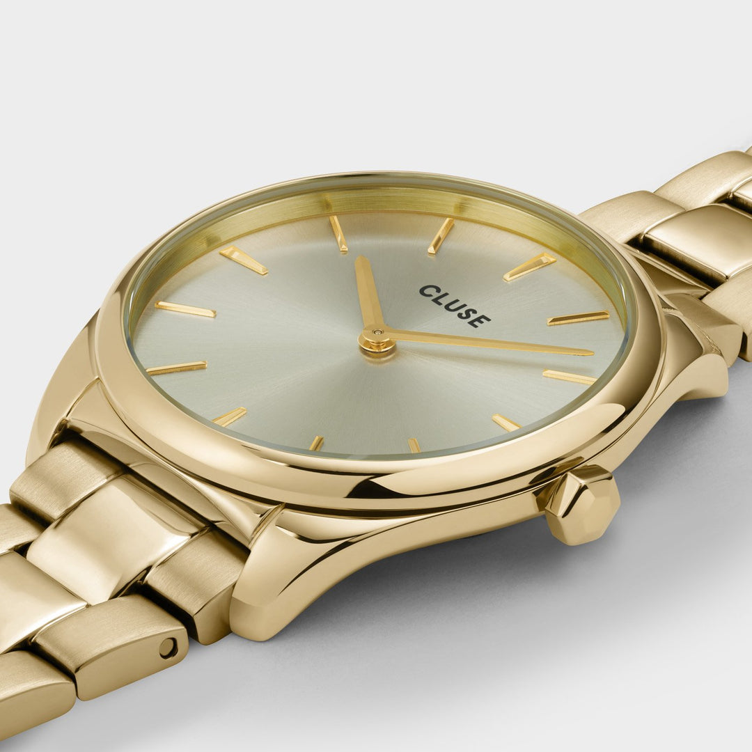 Féroce Petite Steel, Full Gold Colour CW11212 - Watch case detail