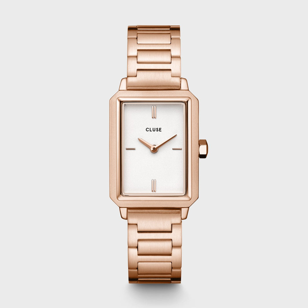 Fluette Steel White Rose Gold Colour CW11503 - Watch