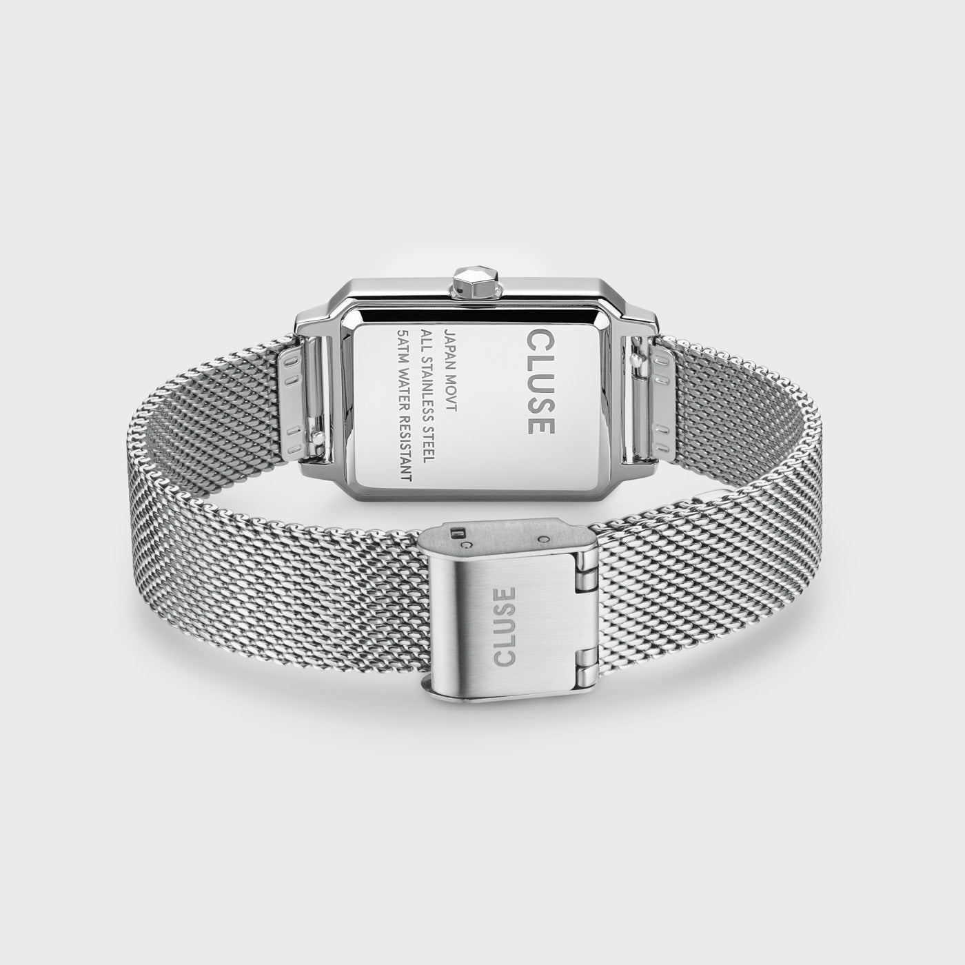 CLUSE Fluette Montre Rectangulaire CW11509 Argent Blanc Boutique cluse-fluette-montre-rectangulaire-cw11509-argent-blanc-boutique