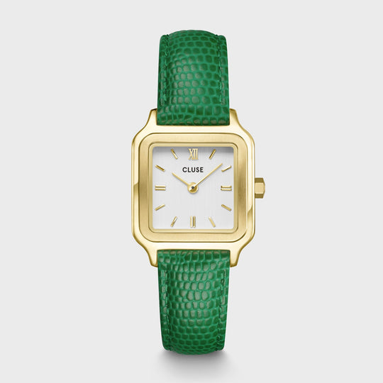 CLUSE Gracieuse Petite Steel Gold/Emerald Green CW11803 - Watch