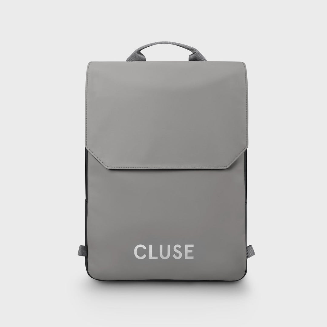 CLUSE Réversible Backpack Black Grey CX03506 - Backpack frontal Grey