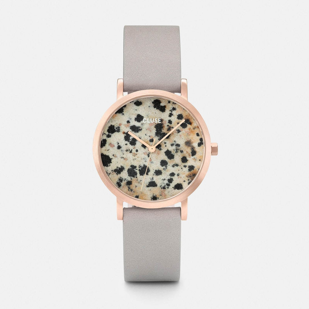 CLUSE La Roche Petite Rose Gold Dalmatian/Grey CL40106 - watch 