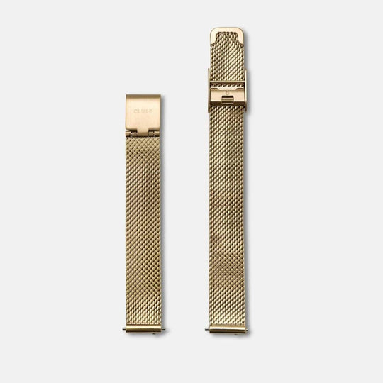 CLUSE Strap 12 mm Mesh Gold CS1401101072 - strap